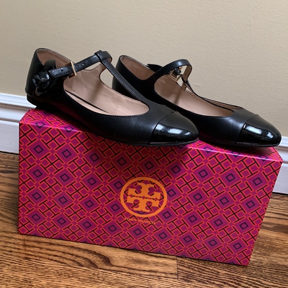🌸TORY BURCH Blossom T-strap/Mary -Jane shoes - Picture 5 of 9